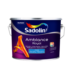 Dažai Sadolin Ambiance Royal, balta sp., 2.5 l