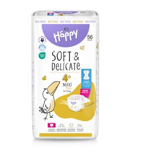 Mähkmed Happy Maxi, 4 suurus, 9 - 15 kg, 56 tk