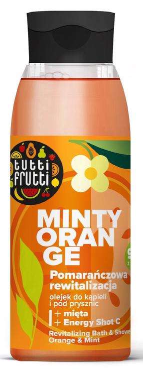 Kūno prausimosi aliejus Farmona Tutti Frutti Orange Revitalization, 400 ml