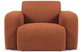 Krėslas Micadoni Home Molino Boucle, ruda sp., 105 cm x 95 cm x 72 cm