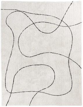 Prekė su pažeista pakuote. Kilimas vidaus House Nordic Tampa 3981110, juoda sp./šviesiai kreminė sp., 230 cm x 160 cm