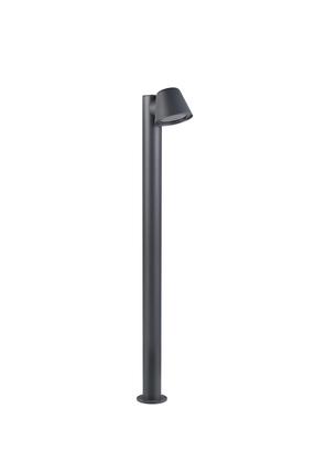Pastatomas lauko šviestuvas Trio, 10W, GU10, IP44, juoda sp., 11.5 cm x 100 cm