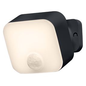 Āra sienas lampa Osram Endura, 3W, LED, IP54, tumši pelēka krās., 9.9 cm x 7 cm