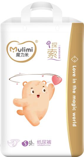 Подгузники Mulimi, S размер, 8 кг, 56 шт.