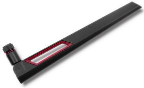 Bezvadu piekļuves punkts Qoltec Wi-Fi Antenna Omnidirectional 57017, 2.4 GHz, melna krās./sarkana krās.