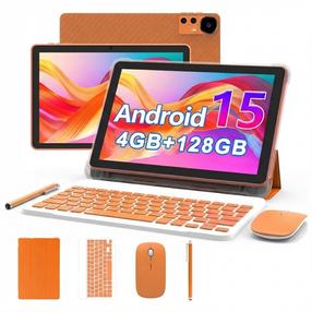 Планшетный компьютер Extralink CP31 95849, 10.1″, 4GB/128GB, oранжевый цв.