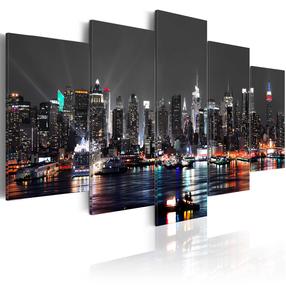 Akrila stikla reprodukcija Artgeist Grey Sky, 100 cm x 50 cm