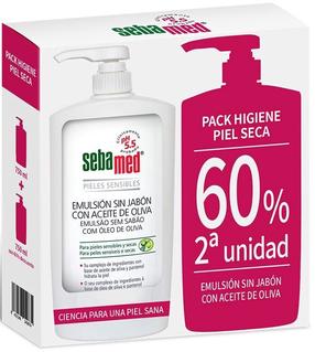 Kūno priežiūros rinkinys Sebamed Soap-Free with Olive Oil, 2 vnt.