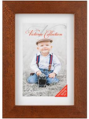 Foto rāmis Victoria Collection Cubo, 10 cm x 15 cm, brūna krās.