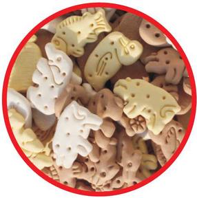 Skanėstas šunims Zoolog Cookies 22 Tierigure Animals, 1 kg