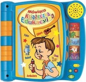 Knygelė Smily Play Winfun Talking Educational Book, mėlyna sp.