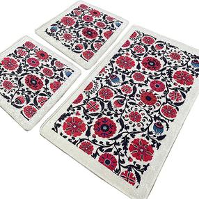 Комплект ковриков для ванны Foutastic Sheffield 359CHL5338, многоцветный, 100 см x 60 см