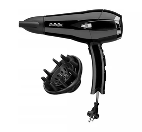 Föön Babyliss D374DE, 2000 W, must v.