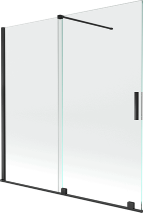 Vannisein Mexen Velar II, 160 cm x 150 cm, must v./karastatud