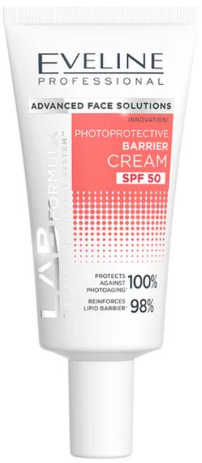 Päevituse hoolduskreem tooted näole Eveline Photo-Protective Barrier SPF50, 40 ml