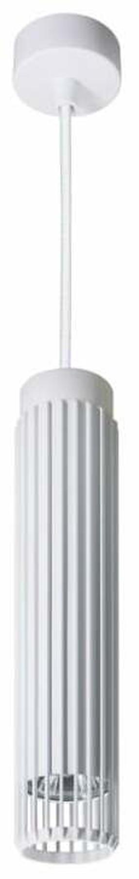 Lampa karināms CristalRecord Sahara 93-211-01-100, GU10, 1 x 10 W, balta krās. / balta krās., 6 x 25 cm