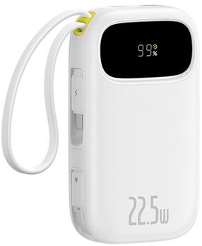 Nešiojamas įkroviklis (Power bank) Baseus EnerFill FC31 Qpow 3, 10000 mAh, 22.5 W, balta sp.