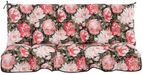 Lauko baldų pagalvė Patio Piemont A101-23PB, žalia sp./rožinė sp./įvairių spalvų, 150 x 100 cm