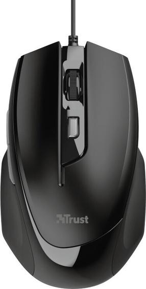 Vadu datora pele Trust 23650, ar vadu pie usb / ps/2, melna krās.