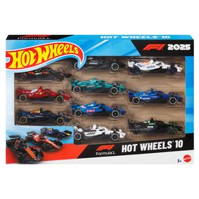 Mänguautode komplekt Mattel Hot Wheels Formula 1 JMM24, 1:64, mitmevärviline