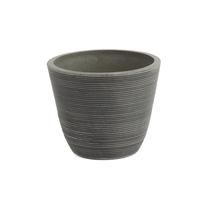 Gėlių vazonas Domoletti 13D10, spw, Ø 10 cm, pilka sp.
