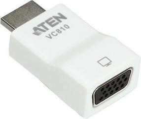 Adapteris Aten VC810-AT HDMI, HD D-Sub 15-pin female, balta krās.