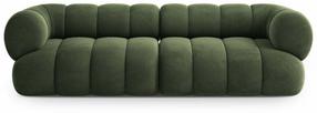 Sofa Cosmopolitan Design Koge, tamsiai žalia sp., 95 x 240 cm x 70 cm
