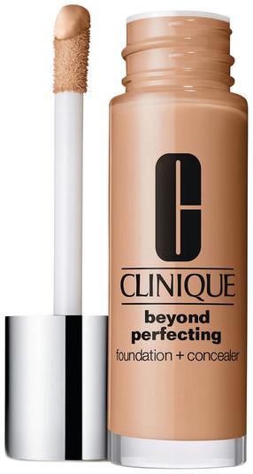 Skystas makiažo pagrindas Clinique Beyond Perfecting Foundation + Concealer, 15 beige, 30 ml