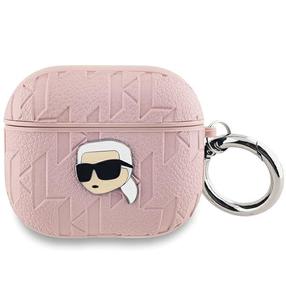 Kõrvaklappide ümbris Karl Lagerfeld Apple AirPods 3, roosa v.