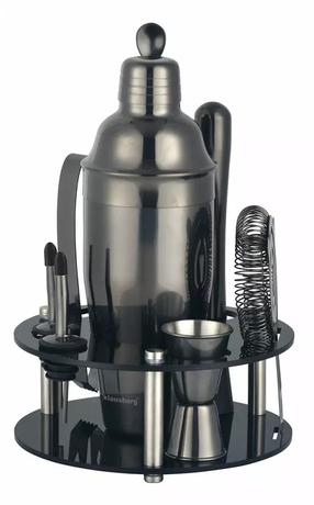 Bārmeņa komplekts kokteiļiem Klausberg KB-7581, melna krās., 0.72 l
