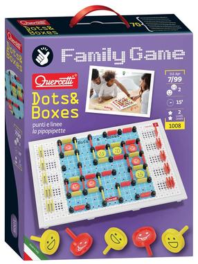 Настольная игра Quercetti Family Game Dots & Boxes 1008, EN