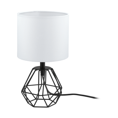 Laualambid Eglo Carlton 2 95789, E14, 60W, valge v./must v.