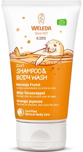 Dušigeel ja šampoon Weleda Kids 2in1, 150 ml