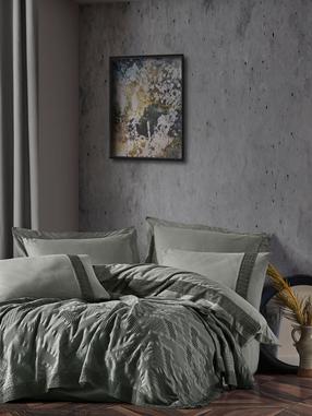 Patalynės užvalkalų komplektas Mijolnir 157SHS6338, antracito sp., 50 x 70 cm, 200 x 220 cm