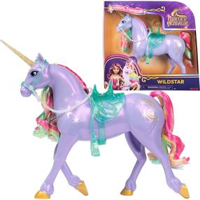 Žaislinė figūrėlė, su priedais, vienaragis Spin Master Unicorn Academy Wildstar, 28 cm, violetinė sp.