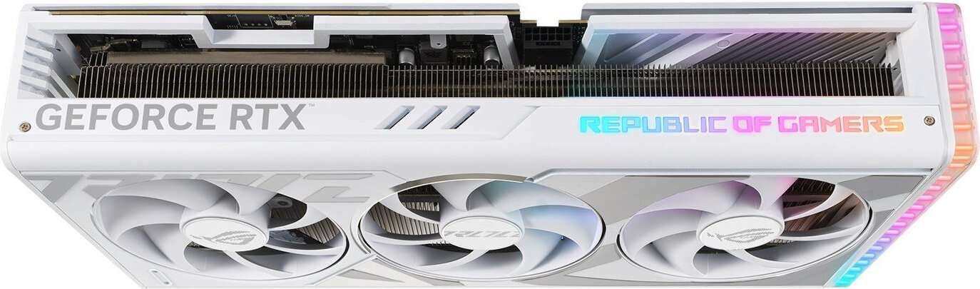 Vaizdo plokštė Asus GeForce RTX 4090 ROG Strix White OC