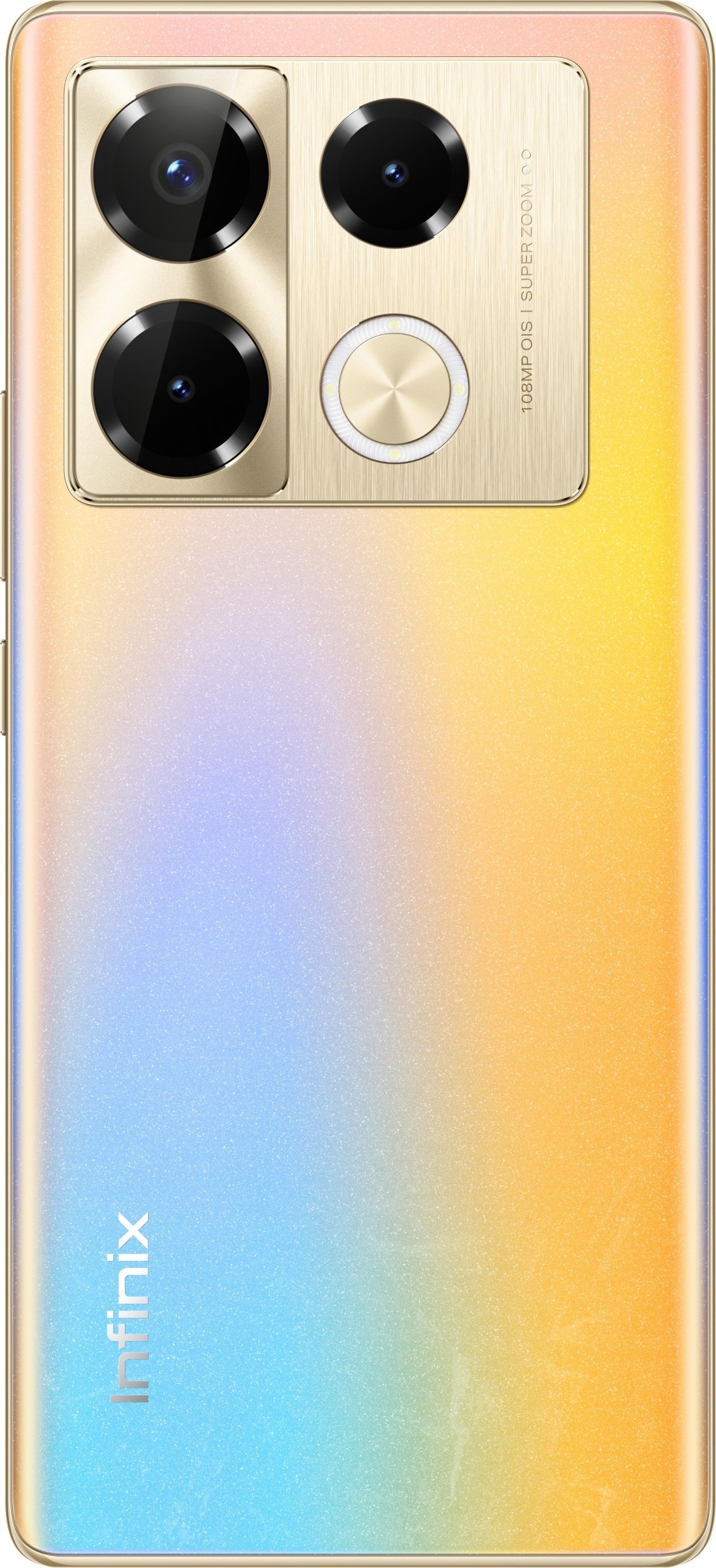 スマートフォン本体 Infinix NOTE 40 Pro 8GB+256GB Mobilusis telefonas Infinix Note 40 Pro, 256 GB, aukso