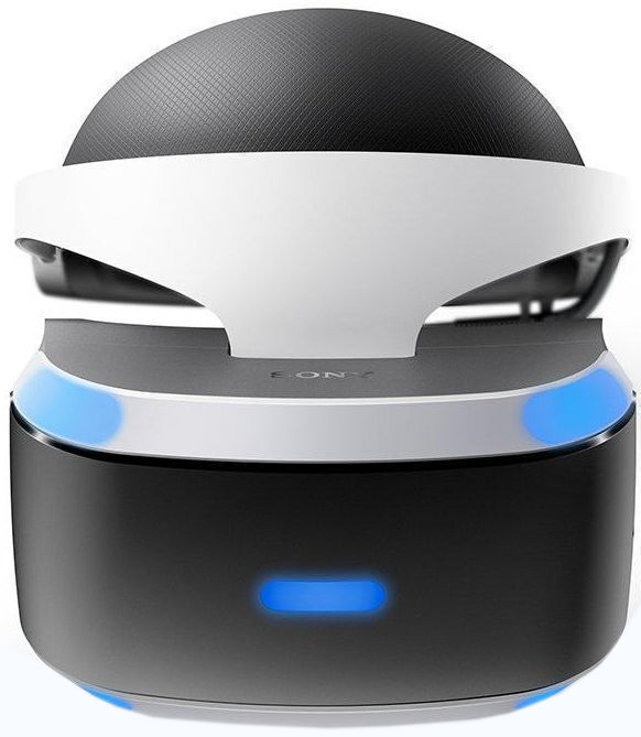 VR žaidimas, kamera ir akiniai žaidimų konsolei Sony