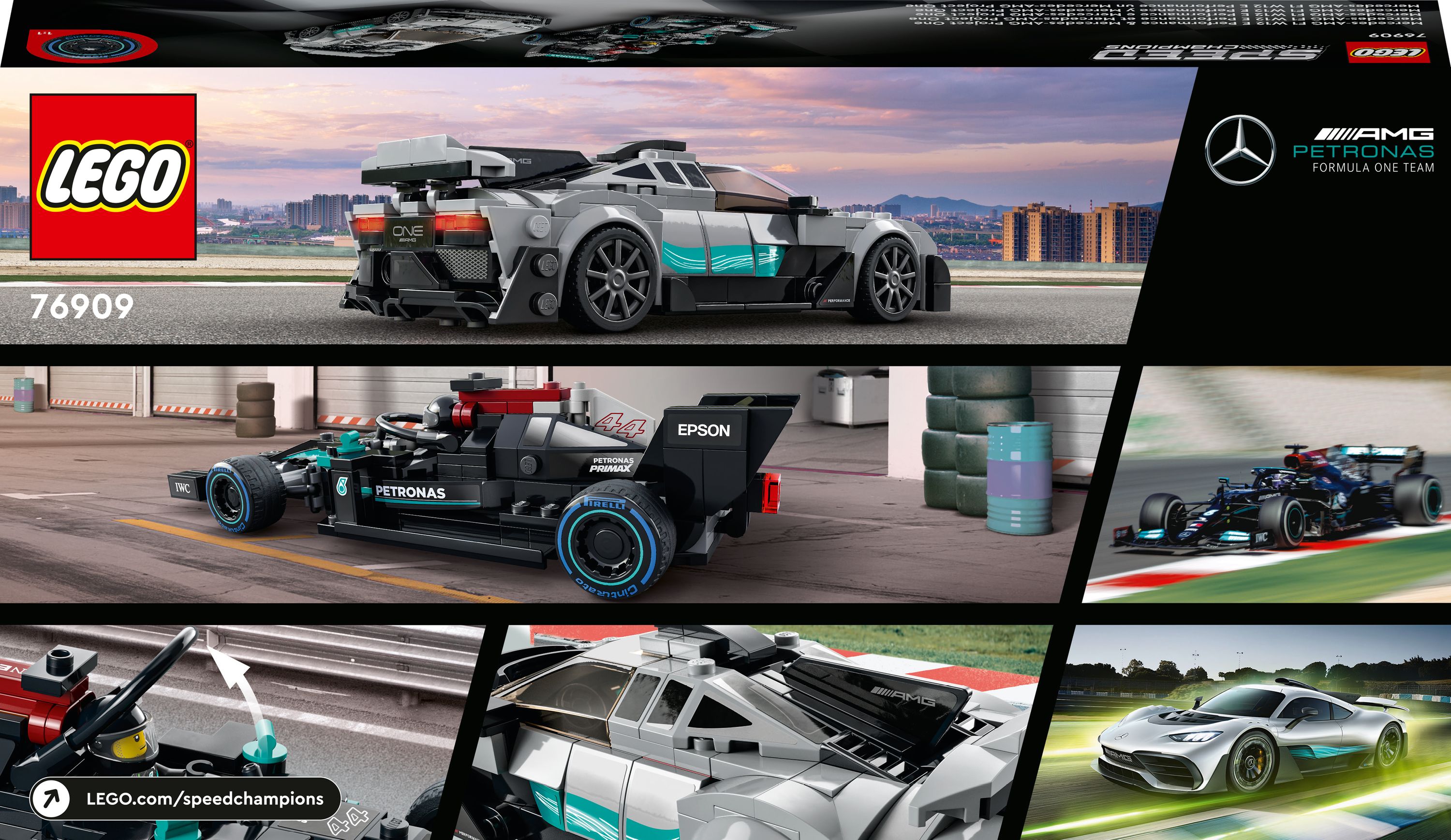 Konstruktorius LEGO Speed Champions Mercedes-AMG F1 W12 E