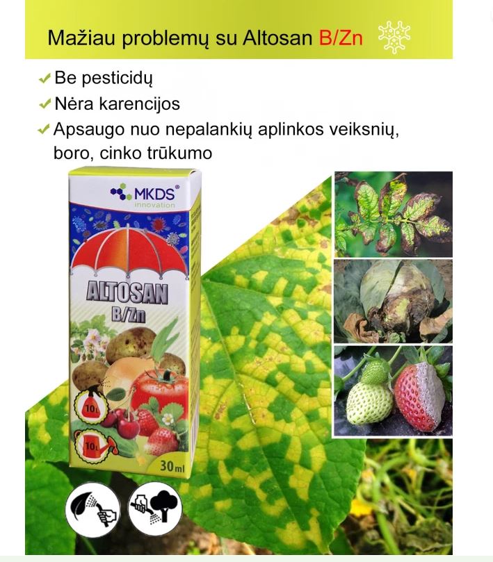 tosisan商品 Trąšos nuo patogenų Mkds Altosan b/ZN, 0.03 l - Senukai.lt