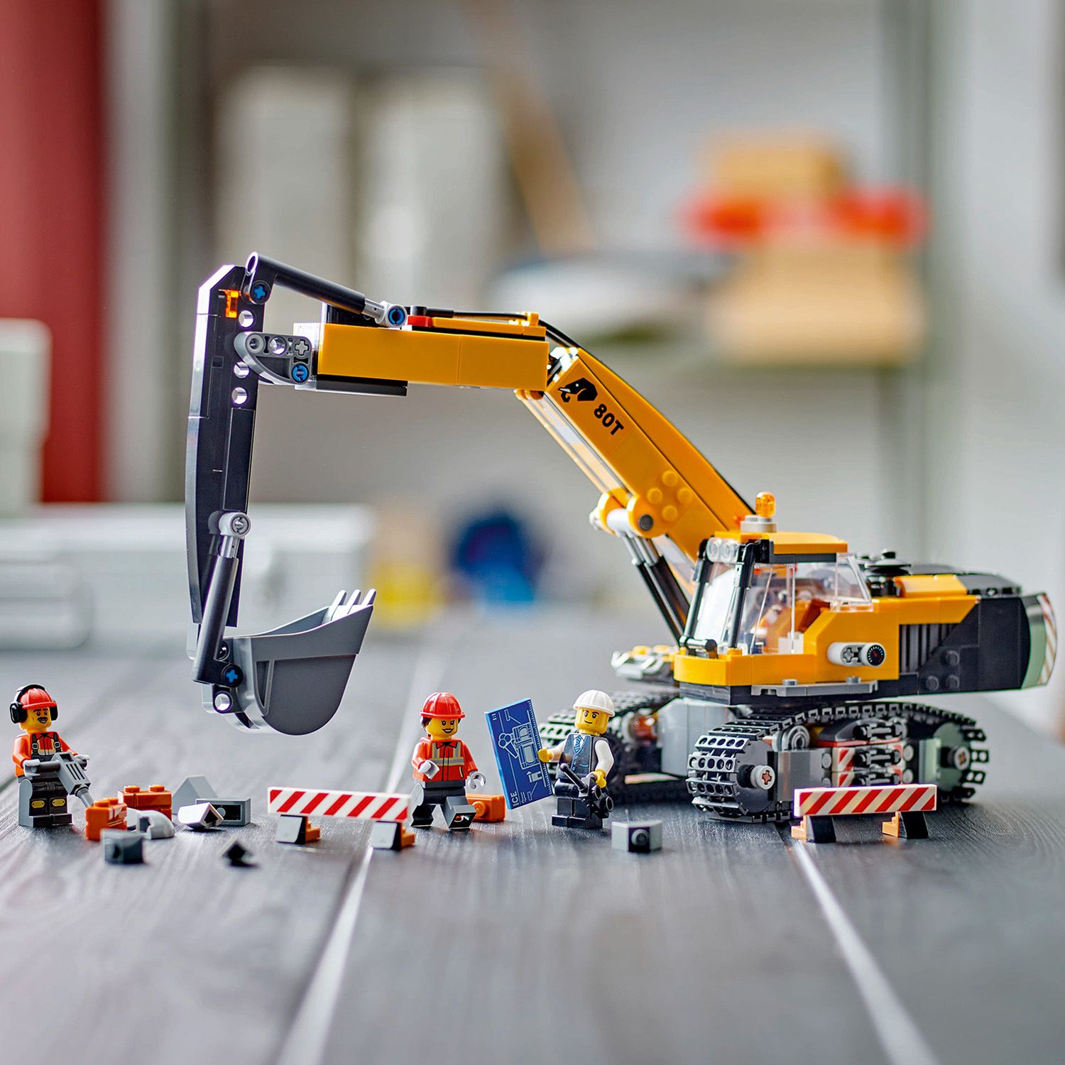 人気カラーの Konstruktorius LEGO® ekskavatorius statybų Geltonas City IndustrialHardware