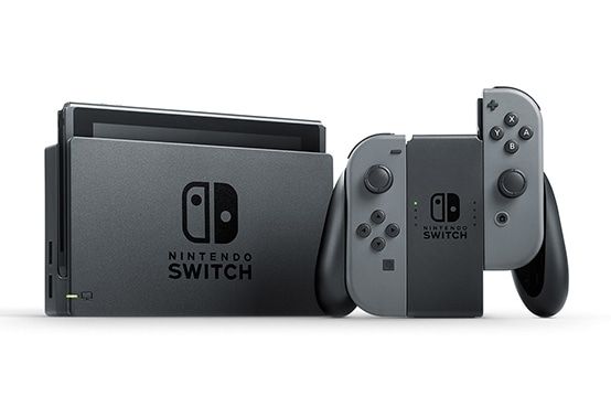 Žaidimų konsolė Nintendo Switch Gray Joy-Con V2, Wi-Fi - 1a.lt