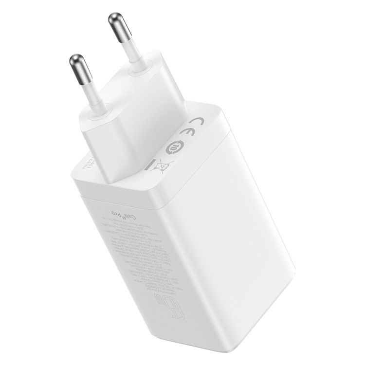 ケーナペルーPro. Telefono įkroviklis Baseus GaN5 Pro, 2 x USB Type C /USB-A