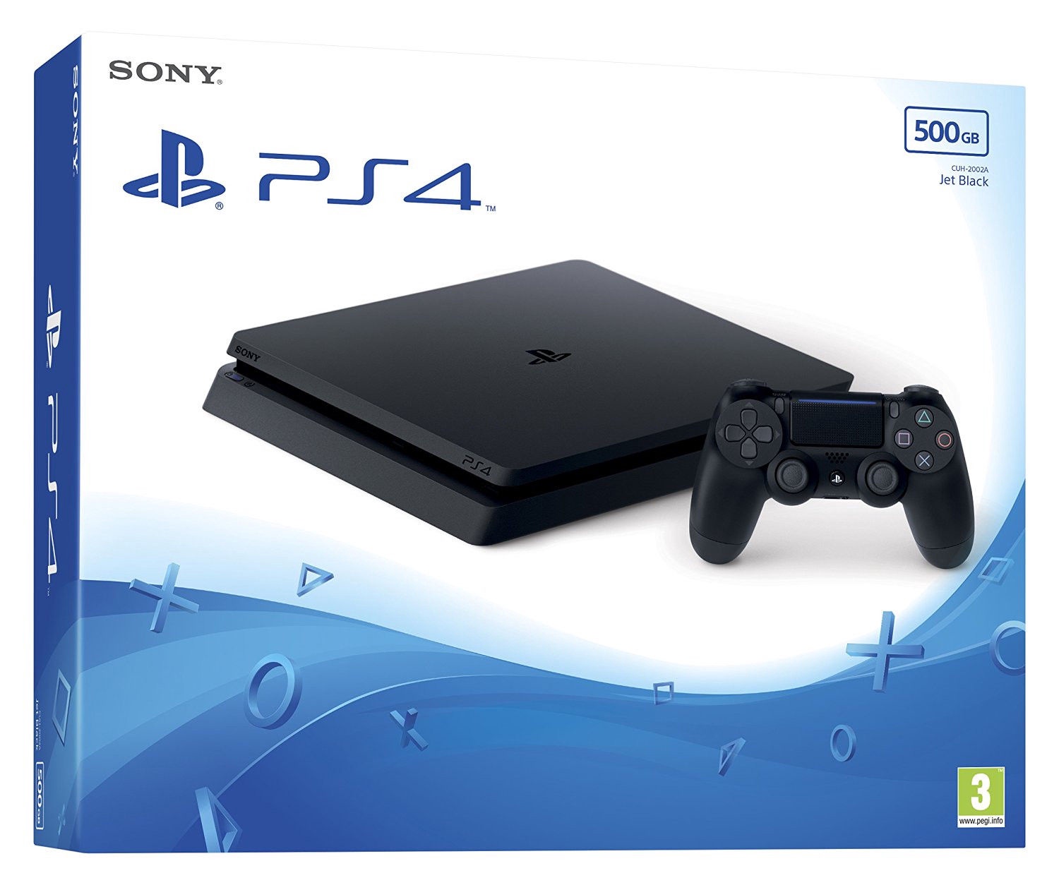 PlayStation4 - ka ps4 Žaidimų kompiuteris Sony PlayStation 4 Slim, 500 GB - Senukai.lt
