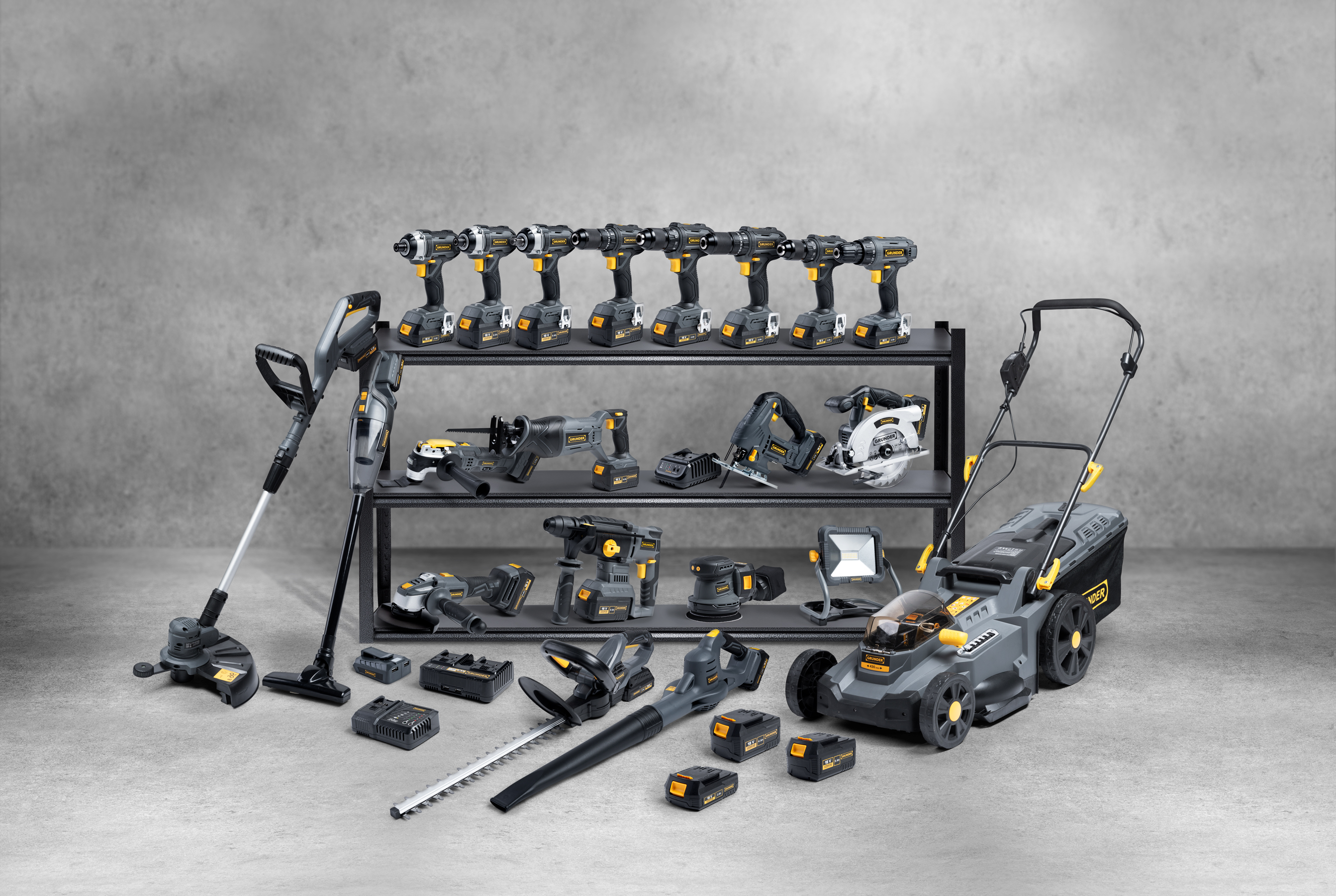 Akumuliatorinis diskinis pjūklas Grunder CS-L1118, 18 V