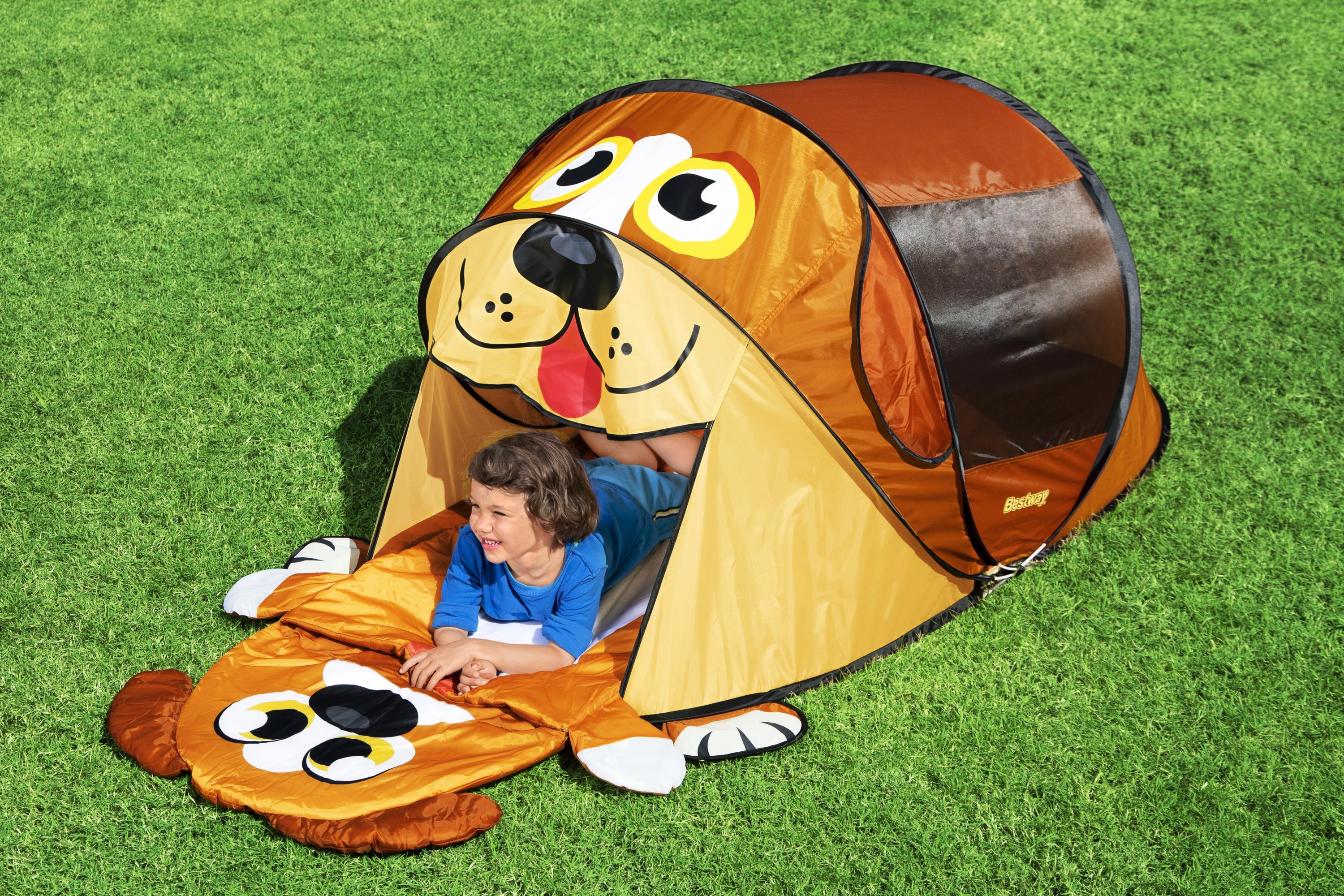 Teppei✨ Vaikiška palapinė Bestway Puppy Play, 182 cm x 81 cm