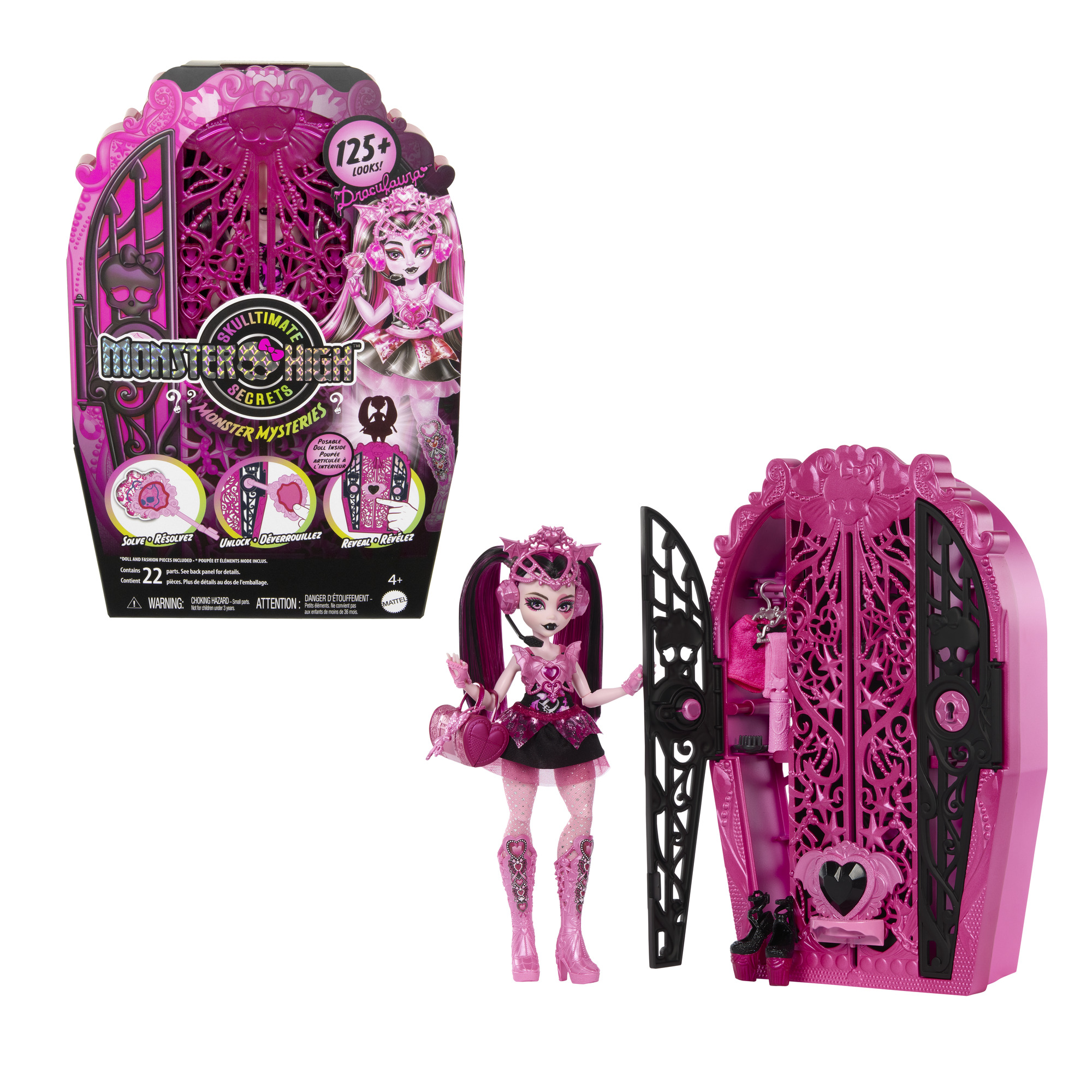 Lėlė su priedais Mattel Monster High Skulltimates Secrets Mystery