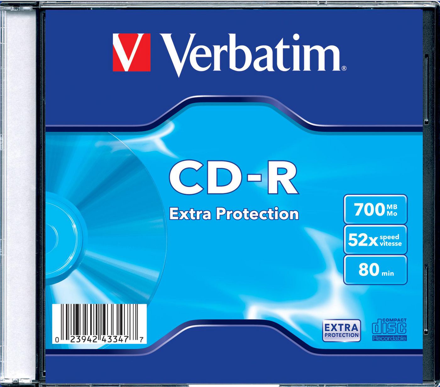 Duomenų laikmena Verbatim, 700 MB - Senukai.lt