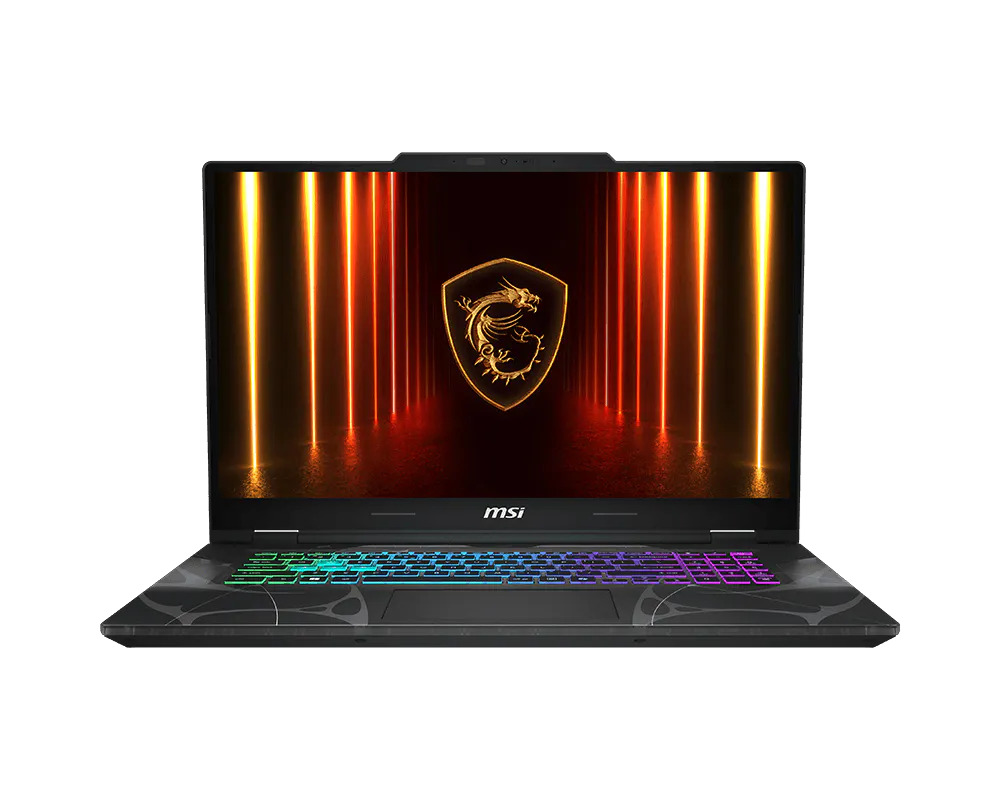 Nešiojamas kompiuteris MSI Cyborg A17 AI B2HWFKG, 760, 16 GB, 512 GB, 17.3 ", Nvidia GeForce RTX 5060, juoda sp., EN, Windows 11 home