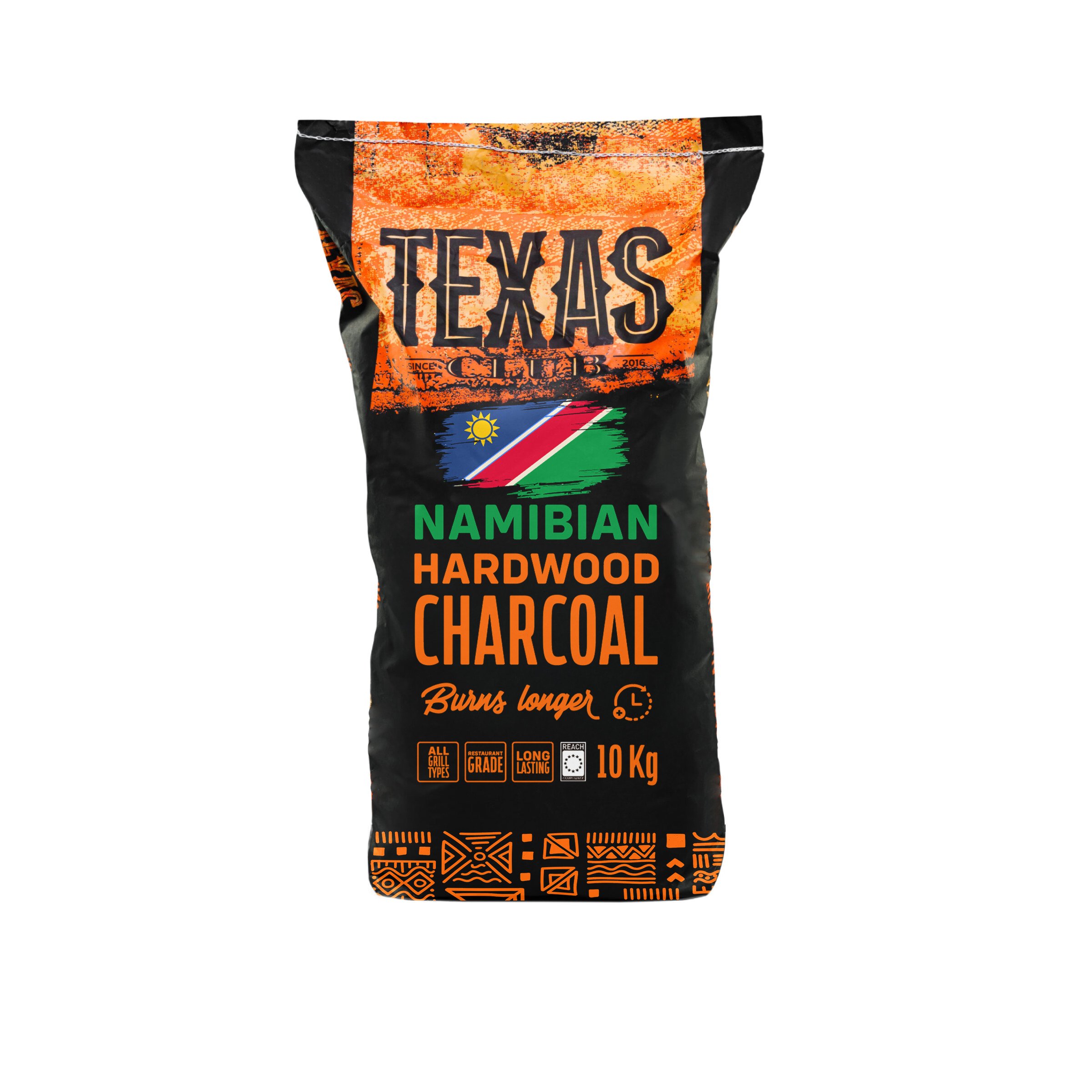 Medžio anglis „Texas Club“ NAMIBIAN PREMIUM, 10 kg - Senukai.lt